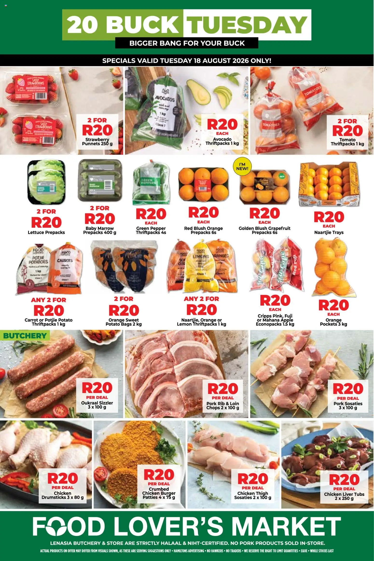 Preview of Food Lover's Market flyer valid from 18/08/2026