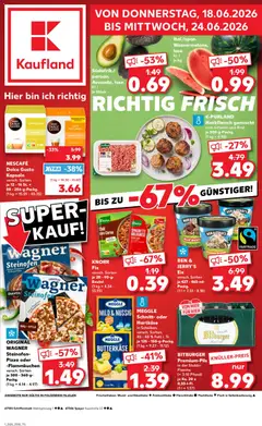 Vorschau von dem Prospekt des Geschäftes Kaufland, gültig ab dem 18.06.2026