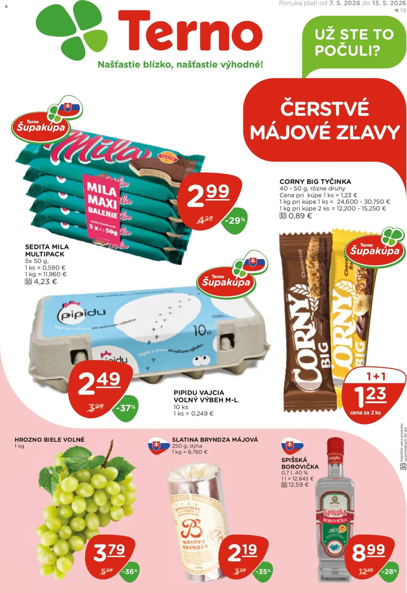 Náhľad Terno letáku platného od 07.05.2026