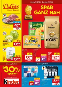 Vorschau von dem Prospekt des Geschäftes Netto Marken-Discount, gültig ab dem 14.09.2026