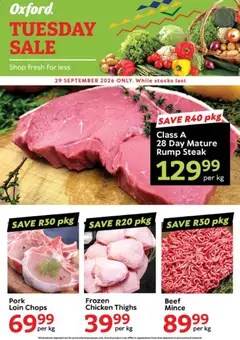 Preview of Oxford Freshmarket flyer valid from 29/09/2026