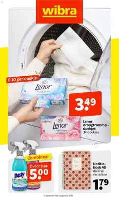 Voorbeeld van Wibra folder van winkel Wibra geldig vanaf 27-07-2026