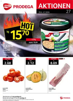 Vorschau des Merkblatts Prodega aktionen vom Shop Prodega gültig von 29.06.2026 bis 04.07.2026