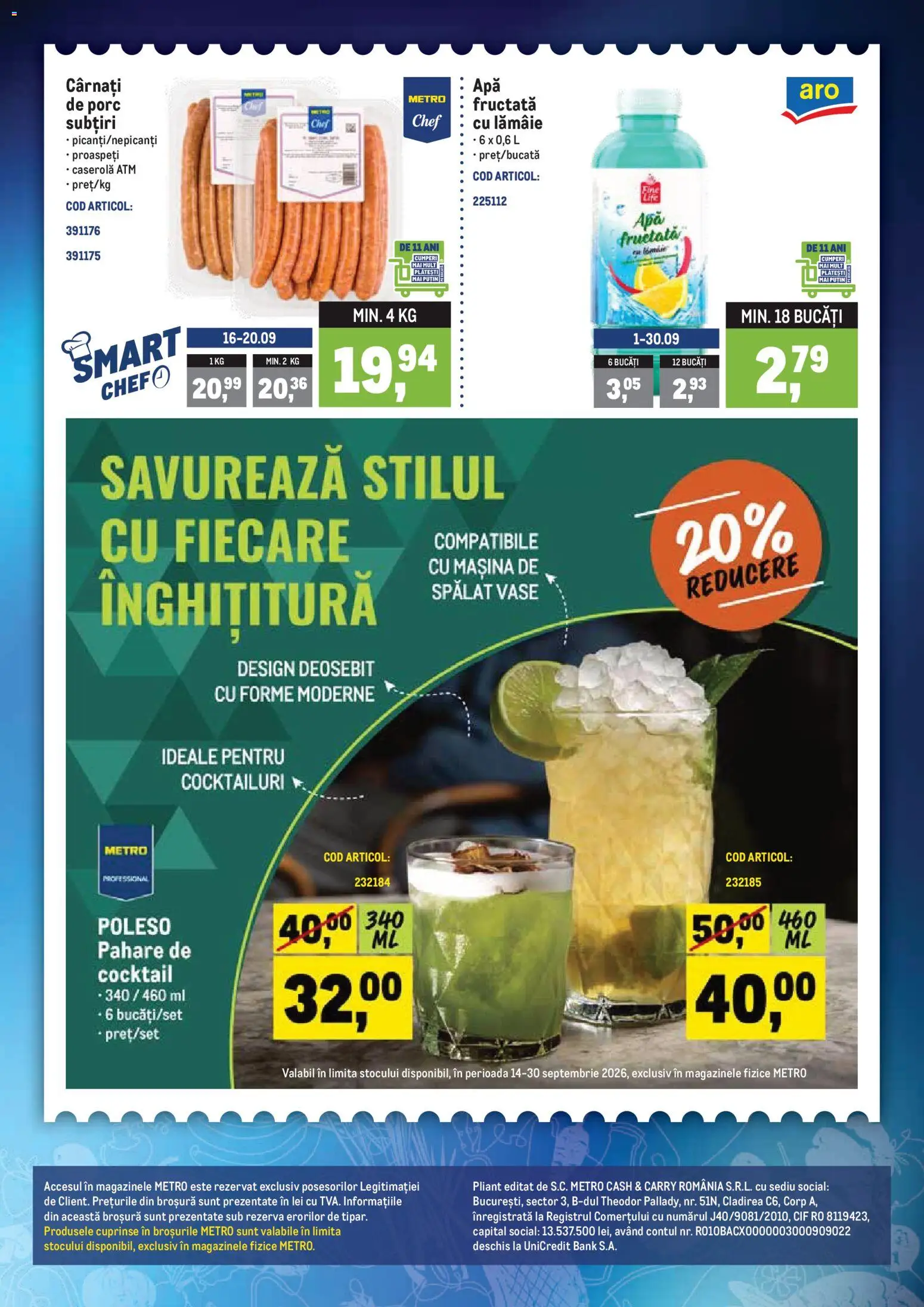 Previzualizarea de cataloage: Metro Metro Catalog valabil de la 14.09.2026
