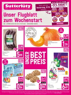 Vorschau der Angebote: Sutterlüty Sutterlüty Flugblatt gültig ab 28.09.2026