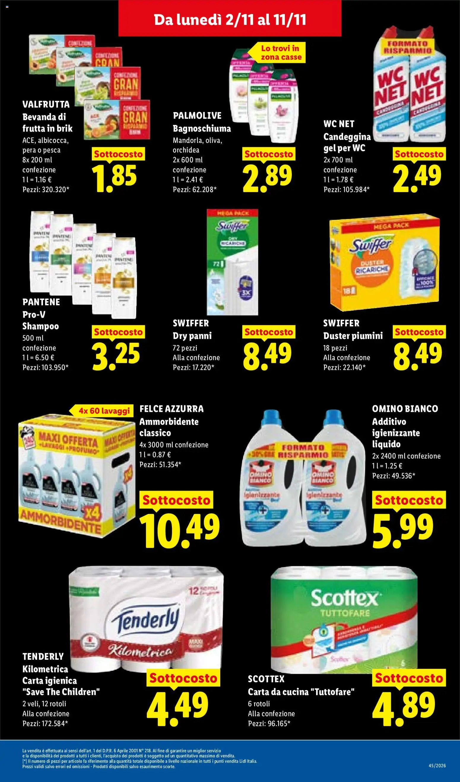Anteprima dell'opuscolo Lidl Black Friday dal negozio Lidl valido da 02/11/2026