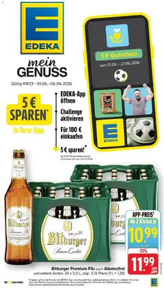 Vorschau von dem Prospekt des Geschäftes Edeka, gültig ab dem 01.06.2026