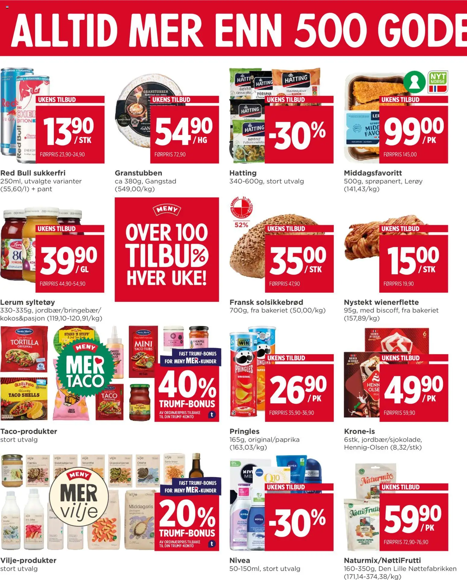 Forhåndsvis Meny kundeavis fra butikk Meny gyldig fra 21/09/2026
