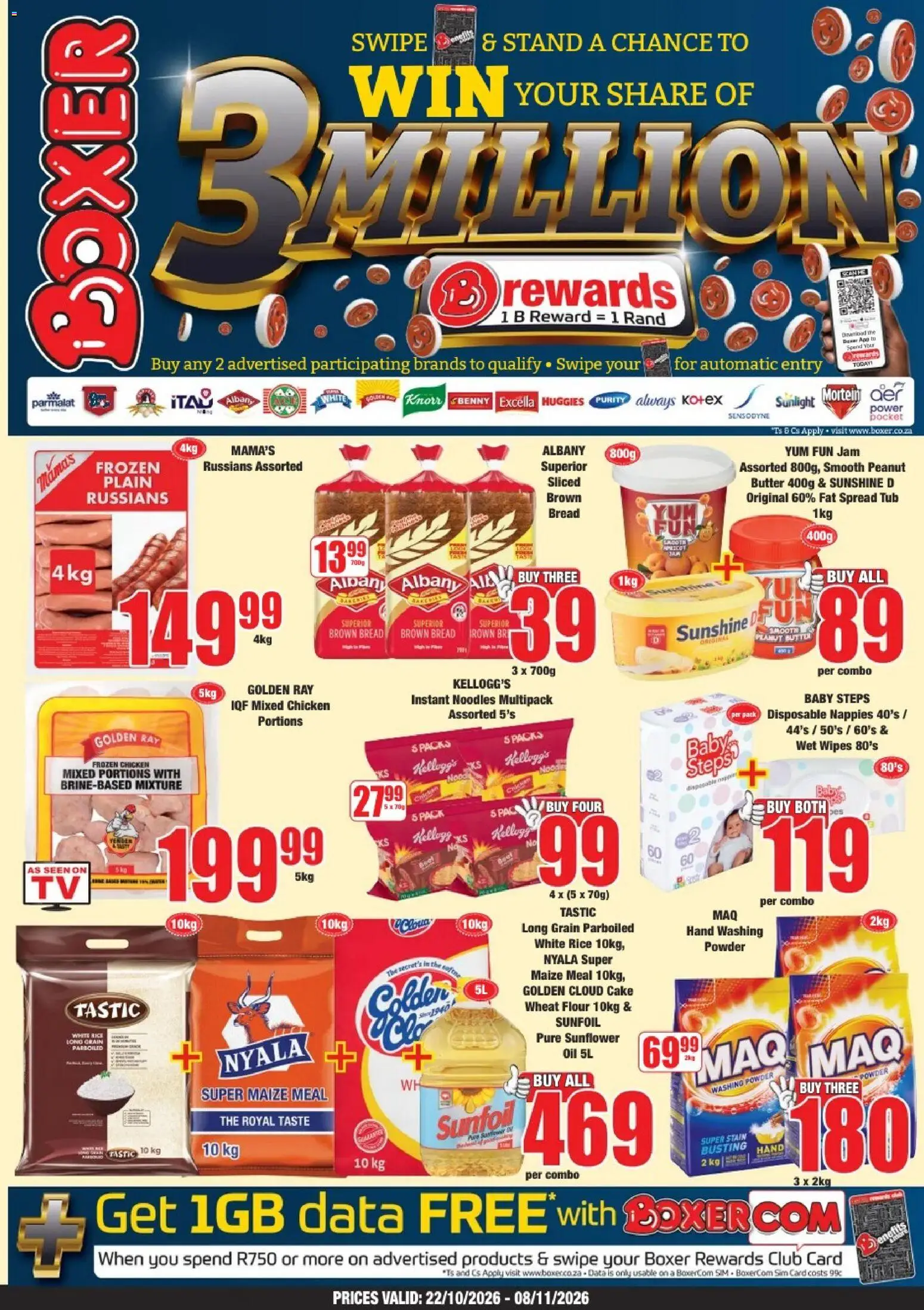 Preview of Boxer flyer valid from 22/10/2026
