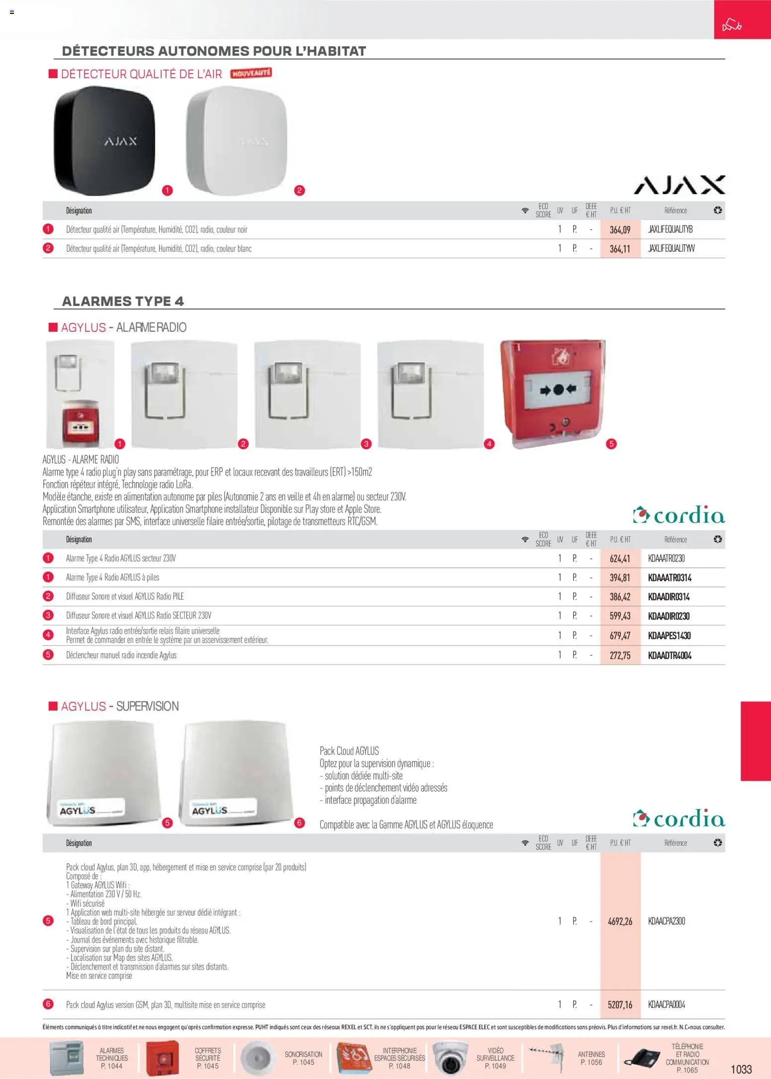 Prévisualisation de Brochure sécurité, communication du magasin Rexel formulaire valide 18/11/2025 - Vidéo, Radio, Alimentation, Store, Smartphone, Tableau, Ajax, Piles