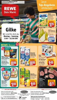 Vorschau von dem Prospekt des Geschäftes Rewe, gültig ab dem 07.09.2026