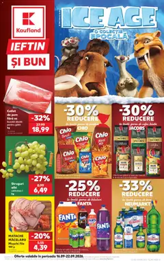Previzualizarea de cataloage: Kaufland Kaufland Catalog valabil de la 16.09.2026