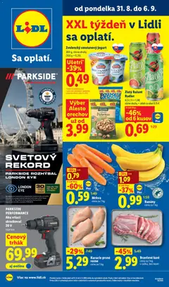 Náhľad Lidl letáku platného od 31.08.2026