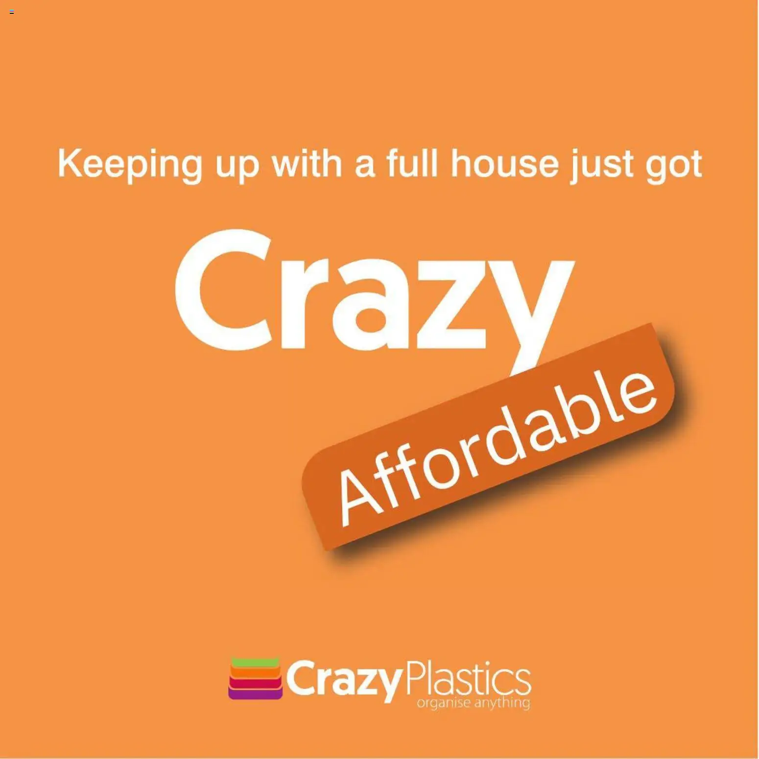 Preview of Crazy Plastics flyer valid from 19/08/2026