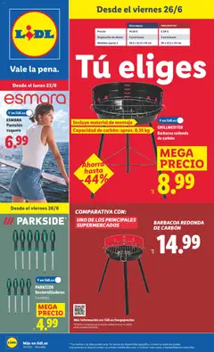 Vista previa del folleto de la tienda Lidl válido desde el 22/06/2026 