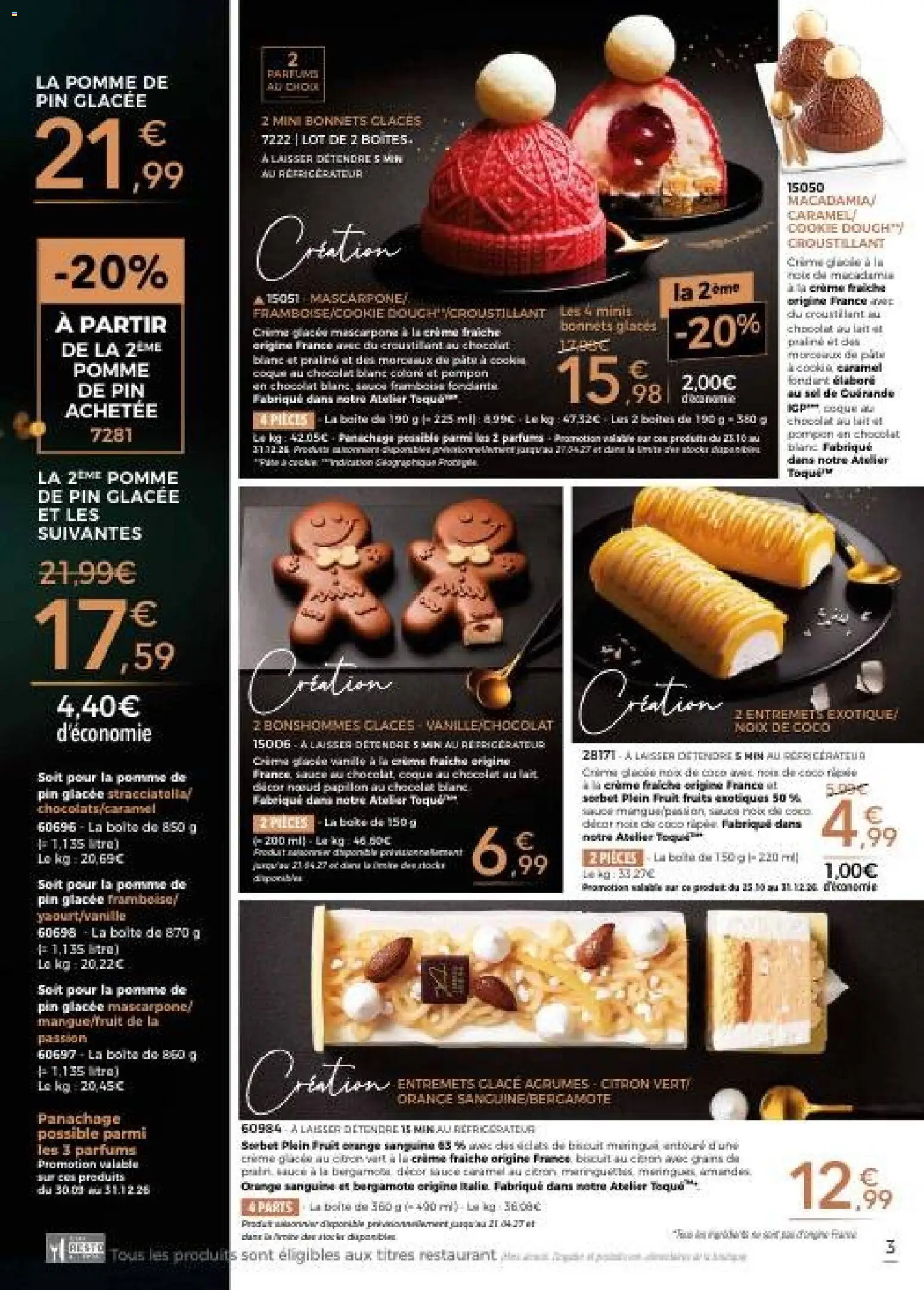 Prévisualisation de Thiriet catalogue livraison à domicile du magasin Thiriet formulaire valide 23/10/2026 - Parfums, Chocolat, Réfrigérateur, Citron, Agrumes, Citron vert, Chocolat blanc, Chocolat au lait