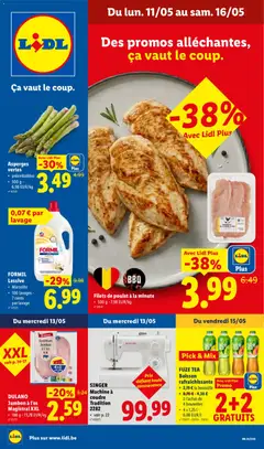 Voorbeeld van Folder week 20 van winkel Lidl geldig vanaf 11/05/2026