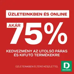 Deichmann - Deichmann akciós újság megtekintése, amely érvényes 2026.07.31.-től
