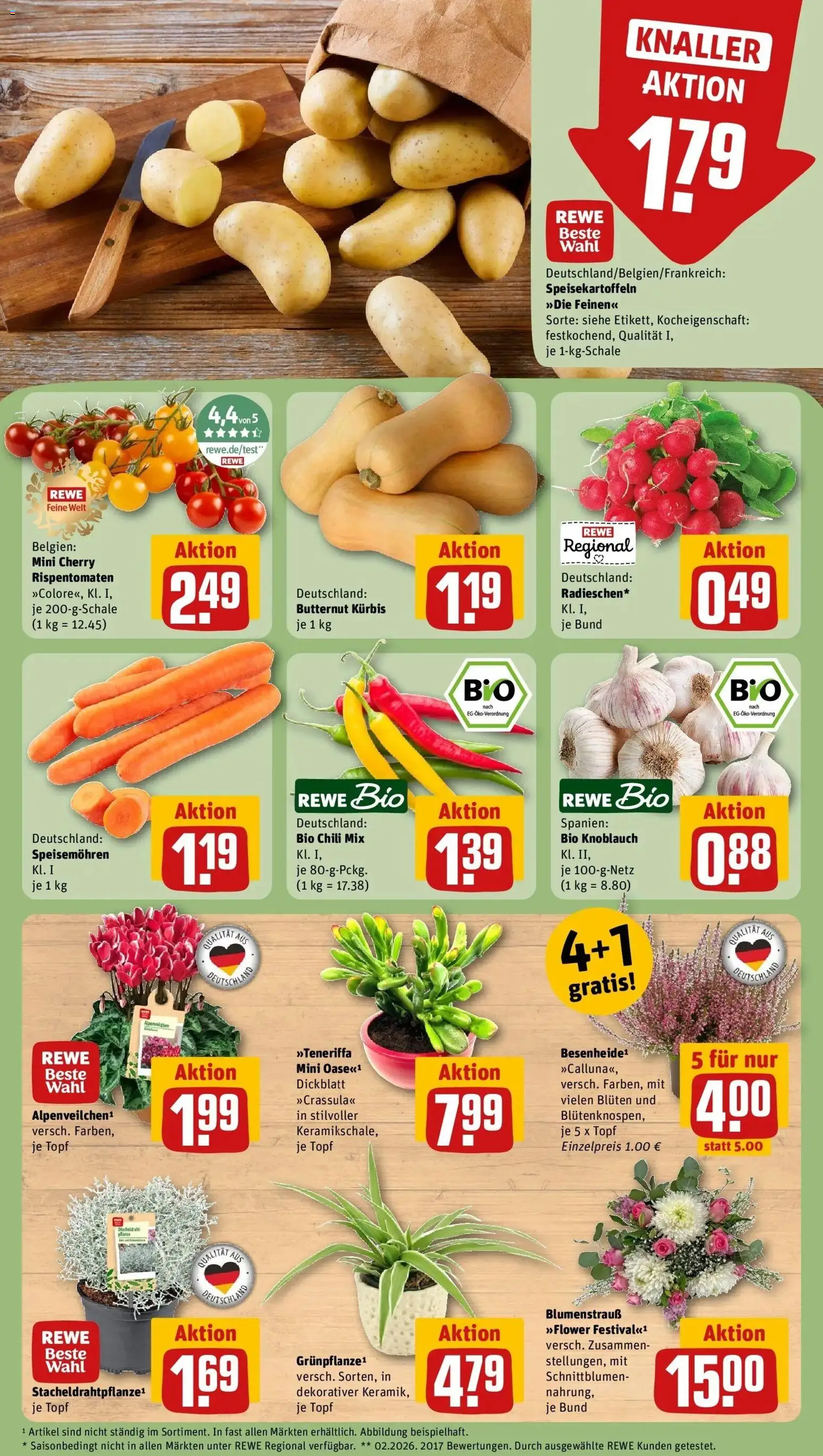 Vorschau von dem Prospekt des Geschäftes Rewe, gültig ab dem 05.10.2026