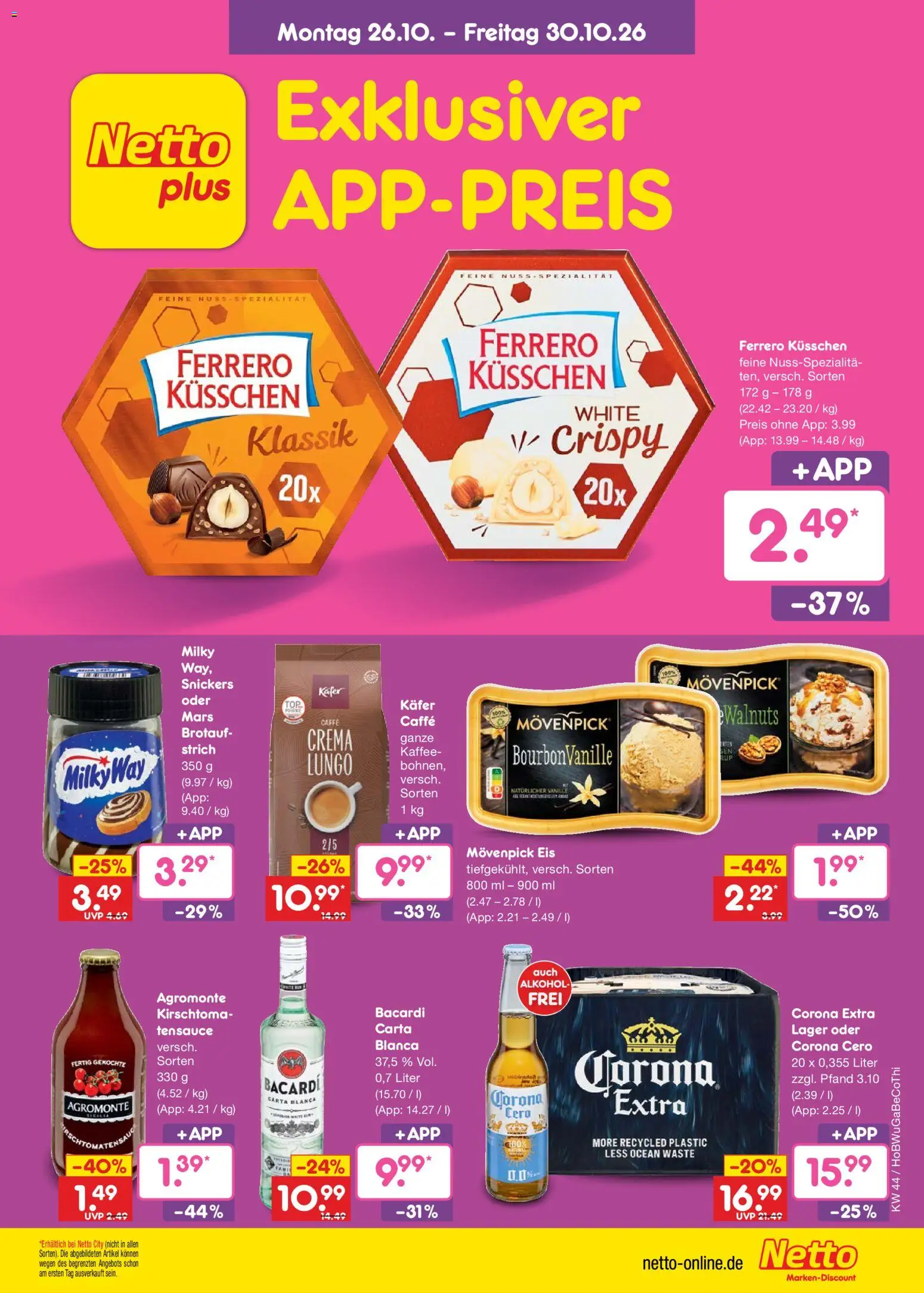 Vorschau von dem Prospekt des Geschäftes Netto Marken-Discount, gültig ab dem 26.10.2026