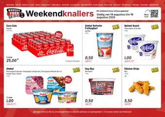 Voorbeeld van Budget Food folder - Weekendfolder van winkel Budget Food geldig vanaf 14-08-2026