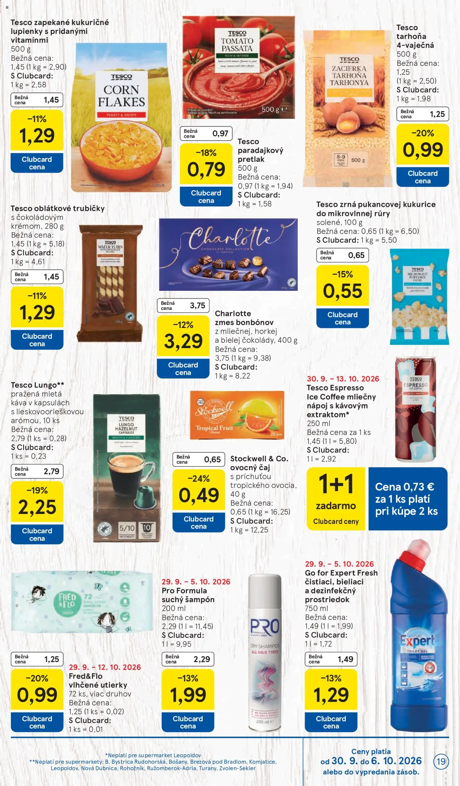 Náhľad Tesco letáku platného od 30.09.2026