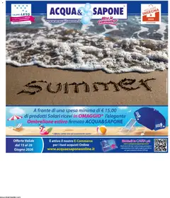 Anteprima dell'opuscolo Acqua e Sapone volantino Sicilia dal negozio Acqua e Sapone valido da 15/06/2026