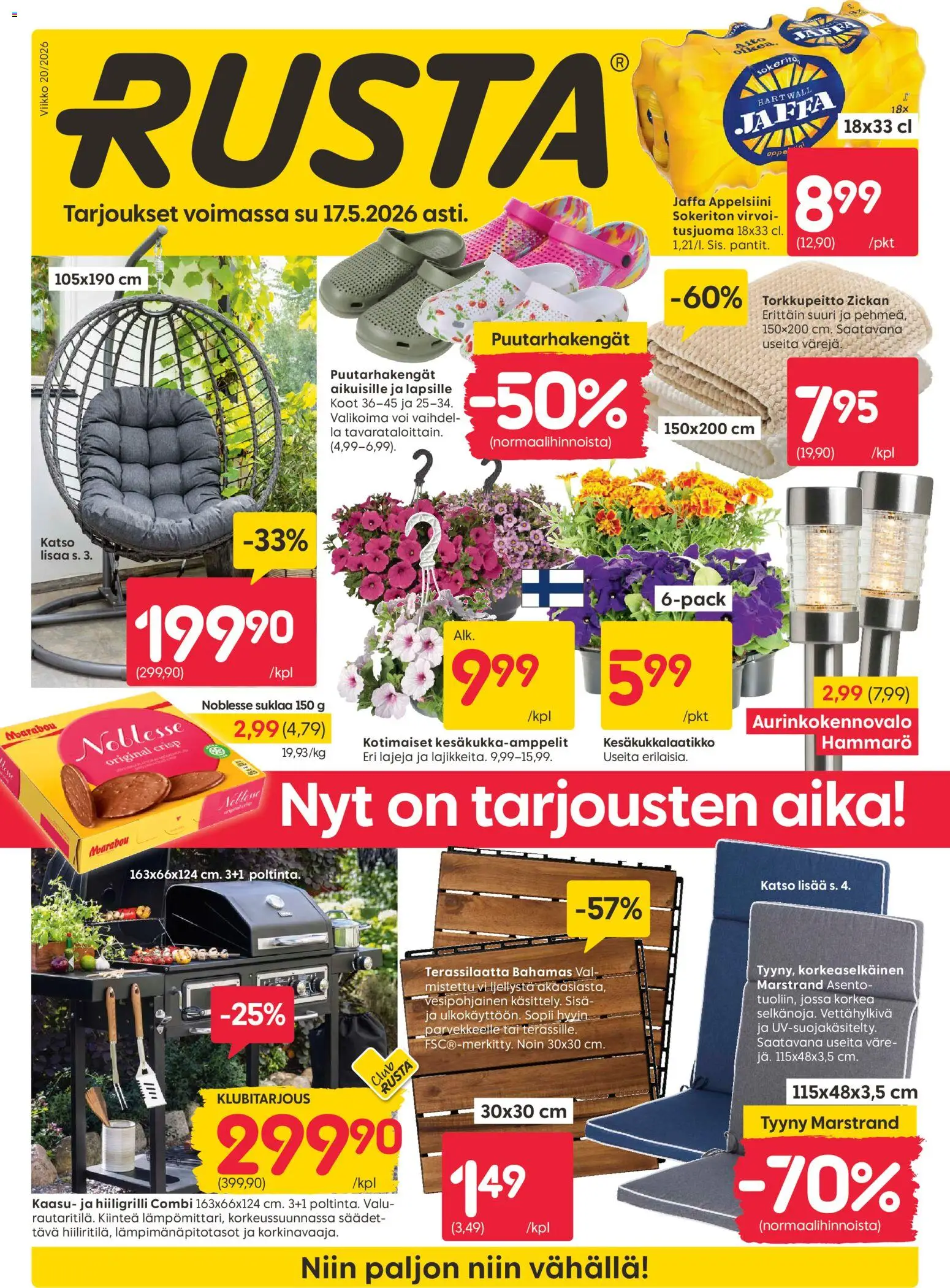 Kaupan Rusta Rusta tarjoukset esikatselu, voimassa 11/05/2026