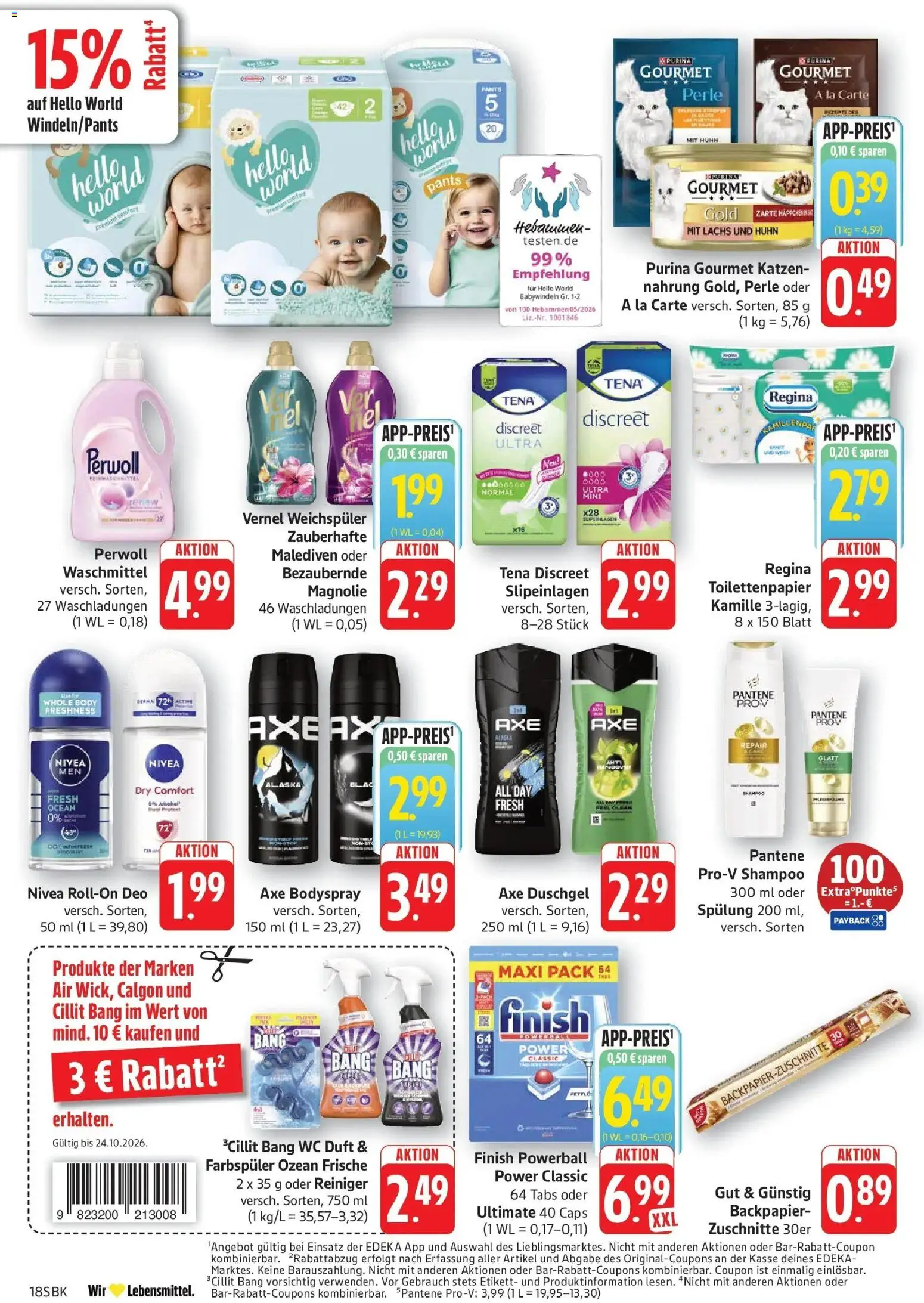 Vorschau von dem Prospekt des Geschäftes Edeka, gültig ab dem 19.10.2026