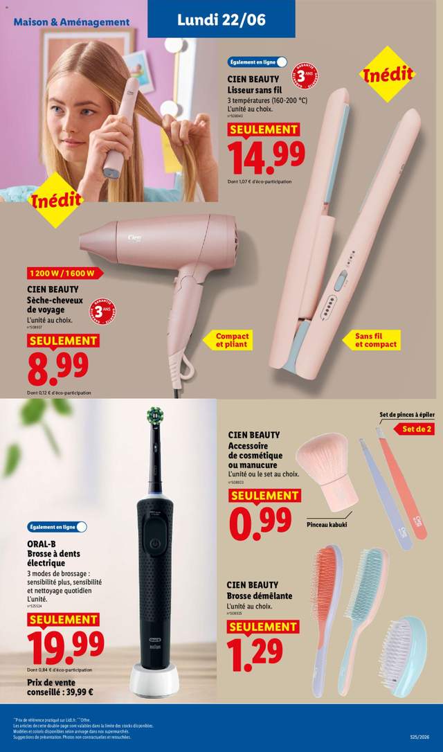 Nouveau catalogue Lidl à partir du 18/06