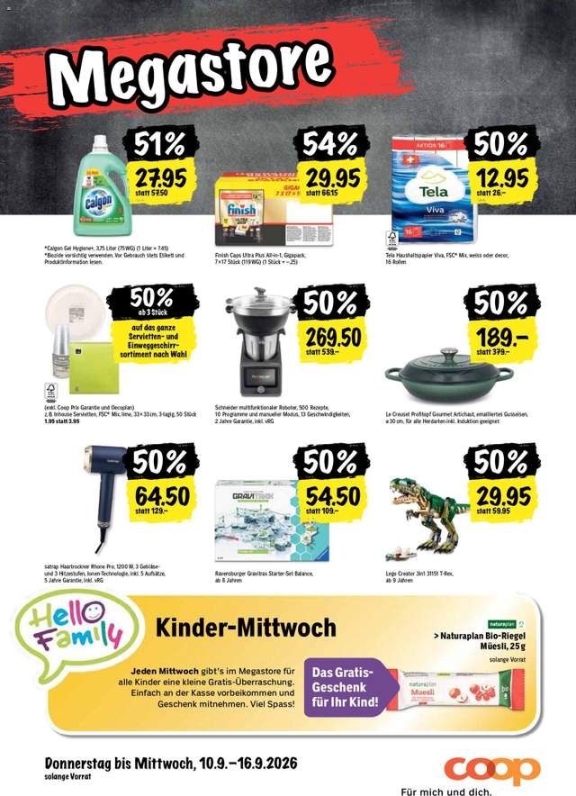 Neue Coop Aktionen ab 10.09.