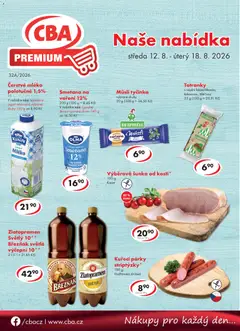 Náhled nabídky: CBA CBA leták - Premium platný od 12.08.2026