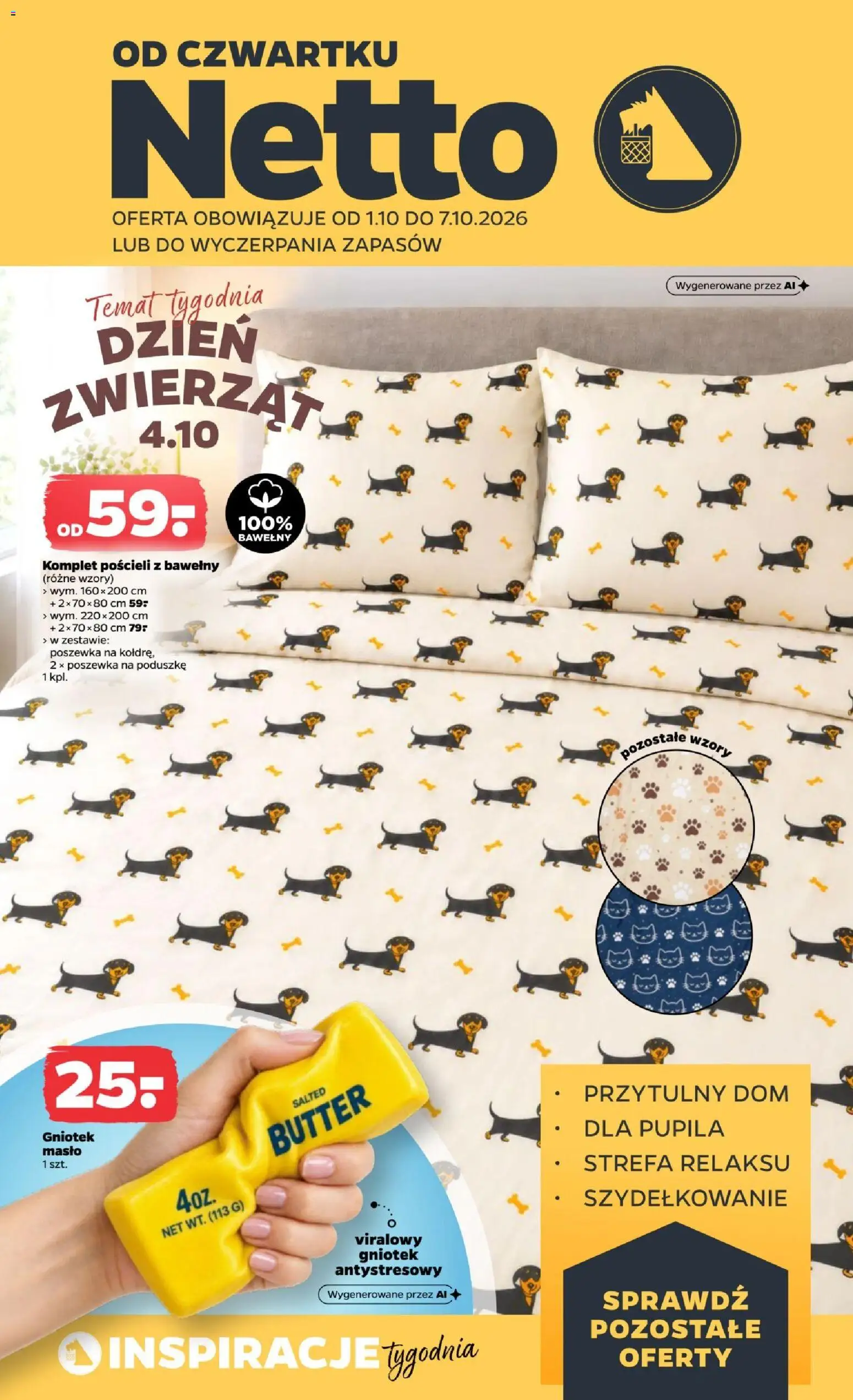 Pogląd gazetki "Netto gazetka od czwartku NonFood" ze sklepu Netto ważnej od 01.10.2026