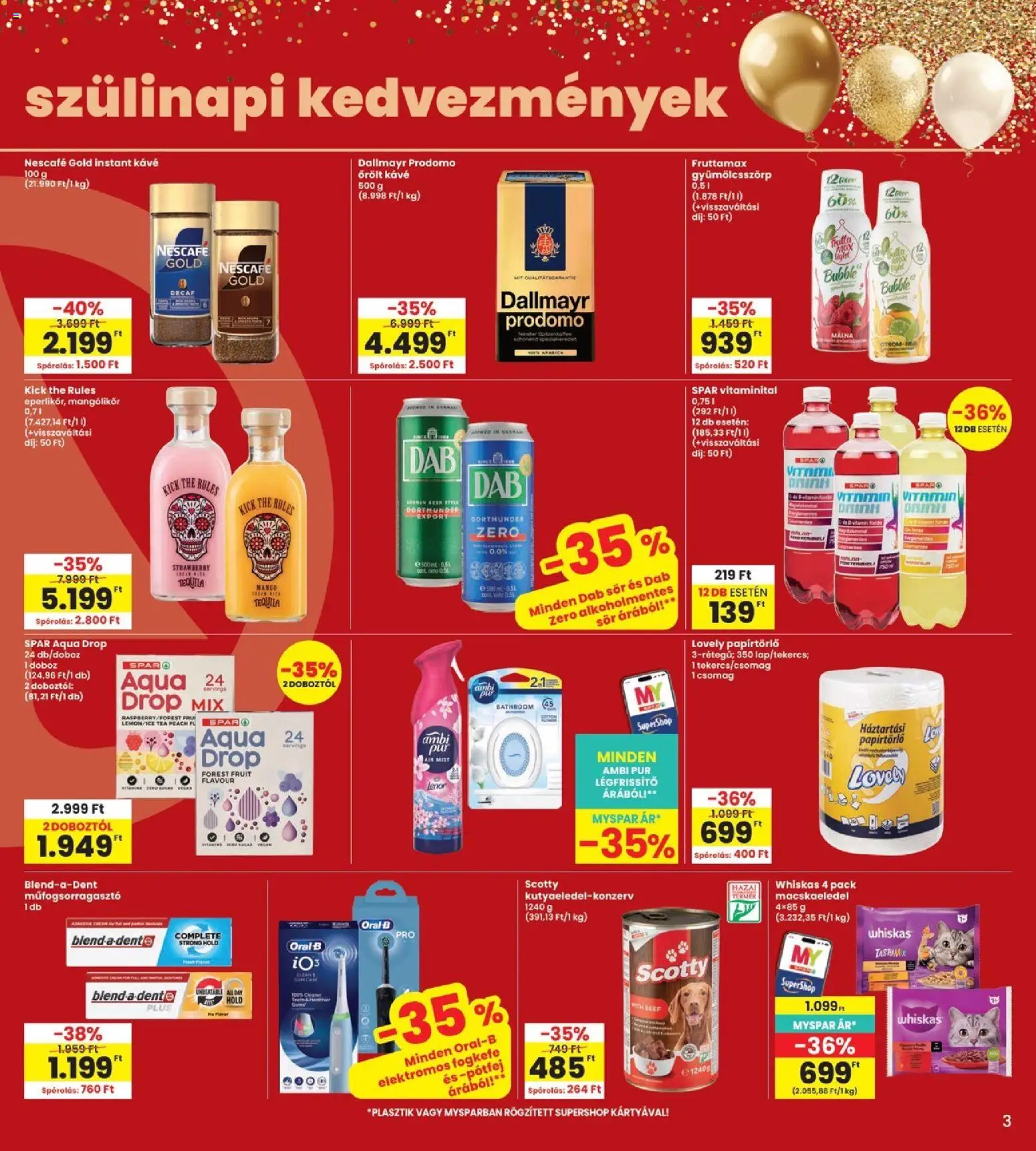 Interspar - Interspar akciós újság megtekintése, amely érvényes 2026.09.10.-től - Doboz, Elektromos fogkefe, Tea, Whiskas, Ambi Pur, Instant kávé, Nescafé Gold, Termix