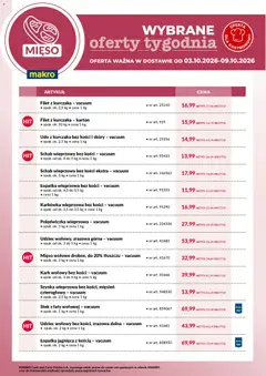 Pogląd gazetki "Makro gazetka - Wybrane oferty tygodnia w dostawie" ze sklepu Makro ważnej od 03.10.2026