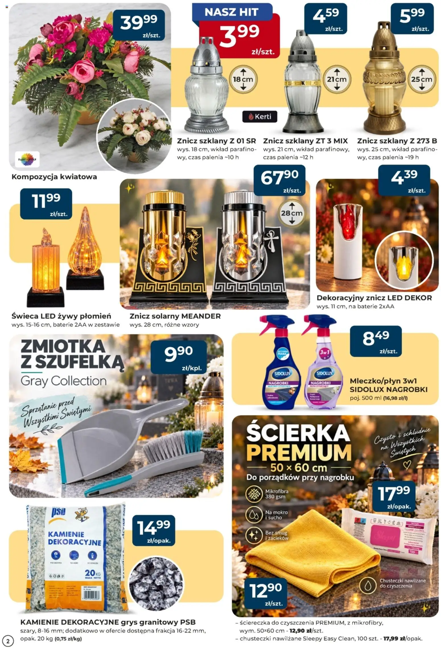 Pogląd gazetki "Mrówka gazetka - Krosno" ze sklepu Mrówka ważnej od 10.10.2026 - Waga, Chusteczki, Chusteczki nawilżane, Świeca, Baterie, Piana, Znicz LED