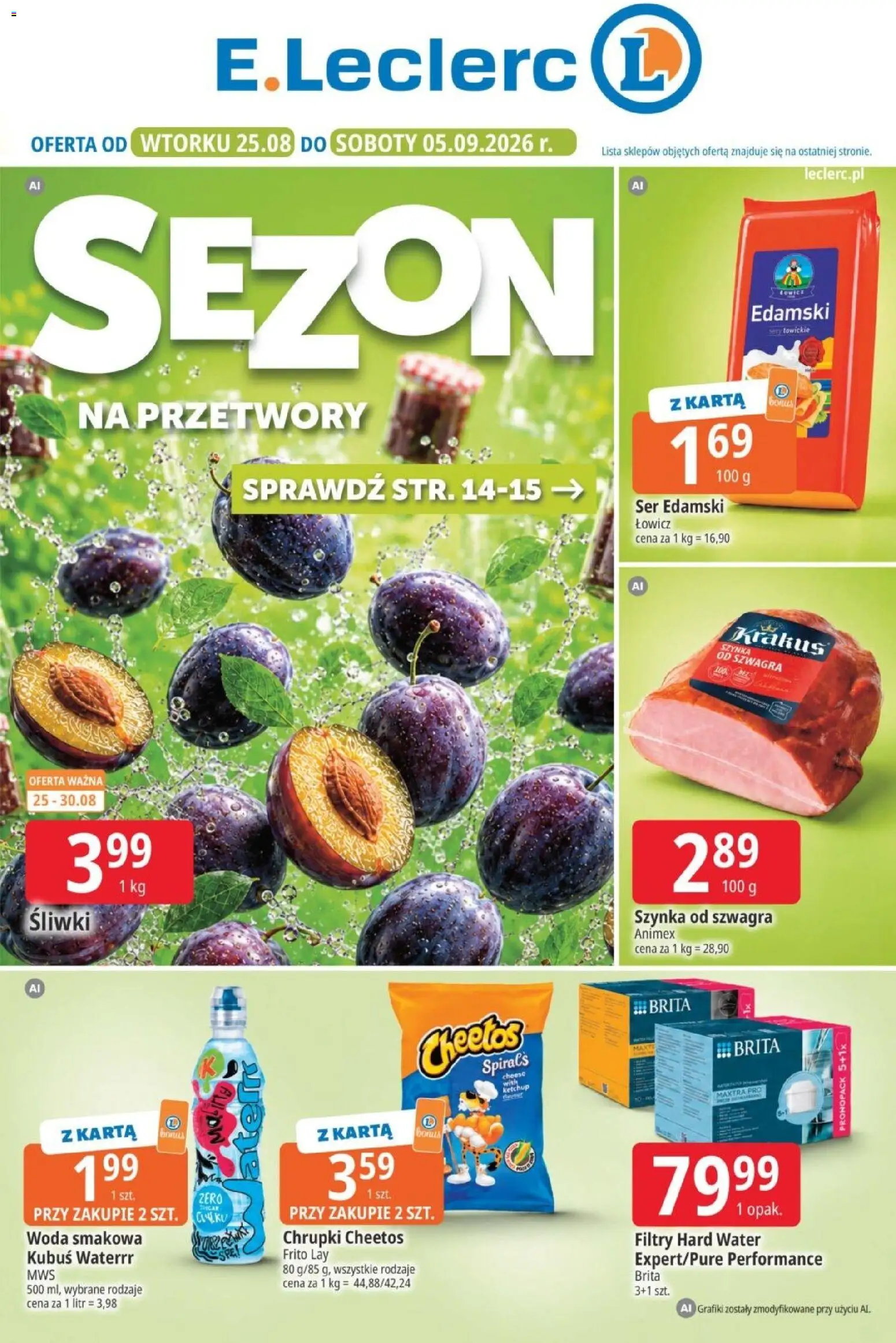 Pogląd gazetki "E.Leclerc gazetka" ze sklepu E.Leclerc ważnej od 25.08.2026