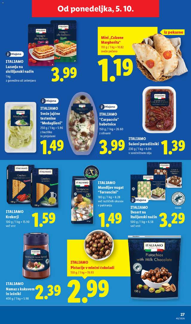 Novi Lidl katalog od 01.10.