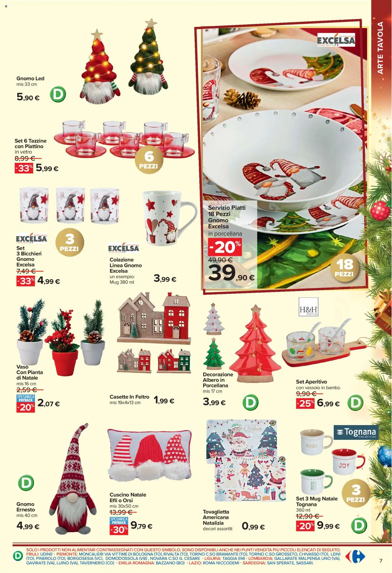 Anteprima dell'opuscolo Carrefour volantino Iper Catalogo Addobbo dal negozio Carrefour valido da 02/11/2026 - Aperitivo, Piatti, Cuscino, Vaso, Decorazione, Vassoio