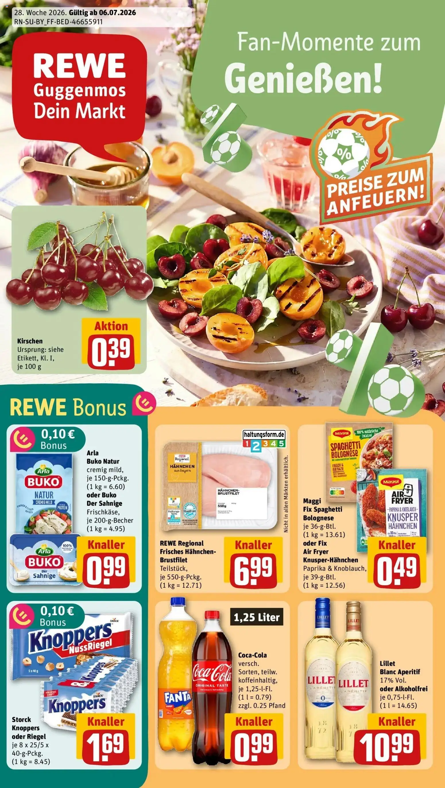 Vorschau von dem Prospekt des Geschäftes Rewe, gültig ab dem 05.07.2026