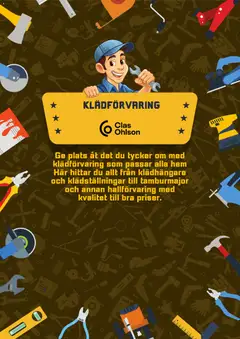 Förhandsgranska reklamblad Clas Ohlson erbjudanden från butik Clas Ohlson gäller från 14/04/2026