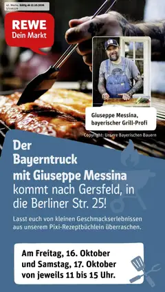 Vorschau von dem Prospekt des Geschäftes Rewe, gültig ab dem 12.10.2026
