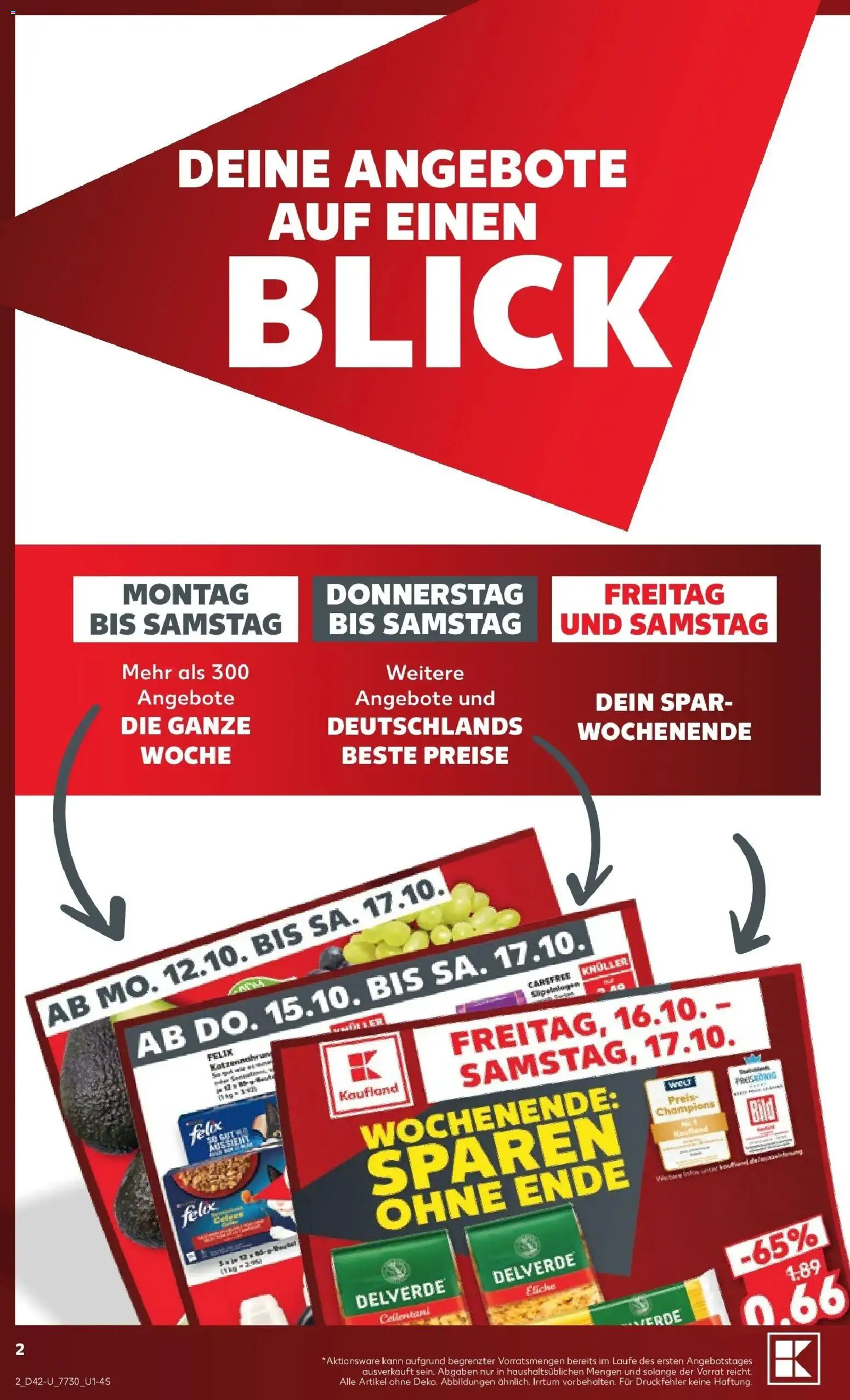 Vorschau von dem Prospekt des Geschäftes Kaufland, gültig ab dem 12.10.2026