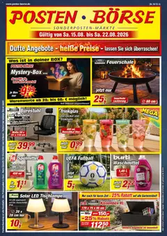 Vorschau von dem Prospekt des Geschäftes Posten Börse, gültig ab dem 15.08.2026