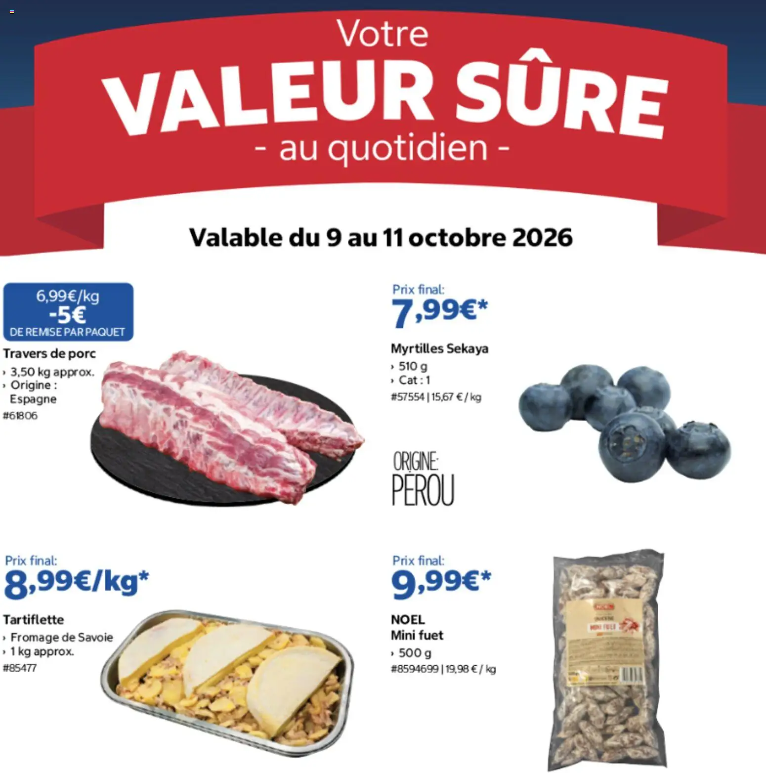 Prévisualisation de Costco Votre valeur sûre au quotidien / 9 au 11 octobre 2026 du magasin Costco formulaire valide 09/10/2026