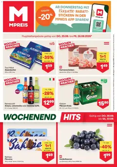 Vorschau der Angebote: MPREIS MPREIS Velden gültig ab 20.08.2026