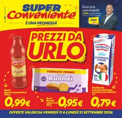 Anteprima dell'opuscolo SuperConveniente volantino Messina, Siracusa, Palermo dal negozio SuperConveniente valido da 11/09/2026