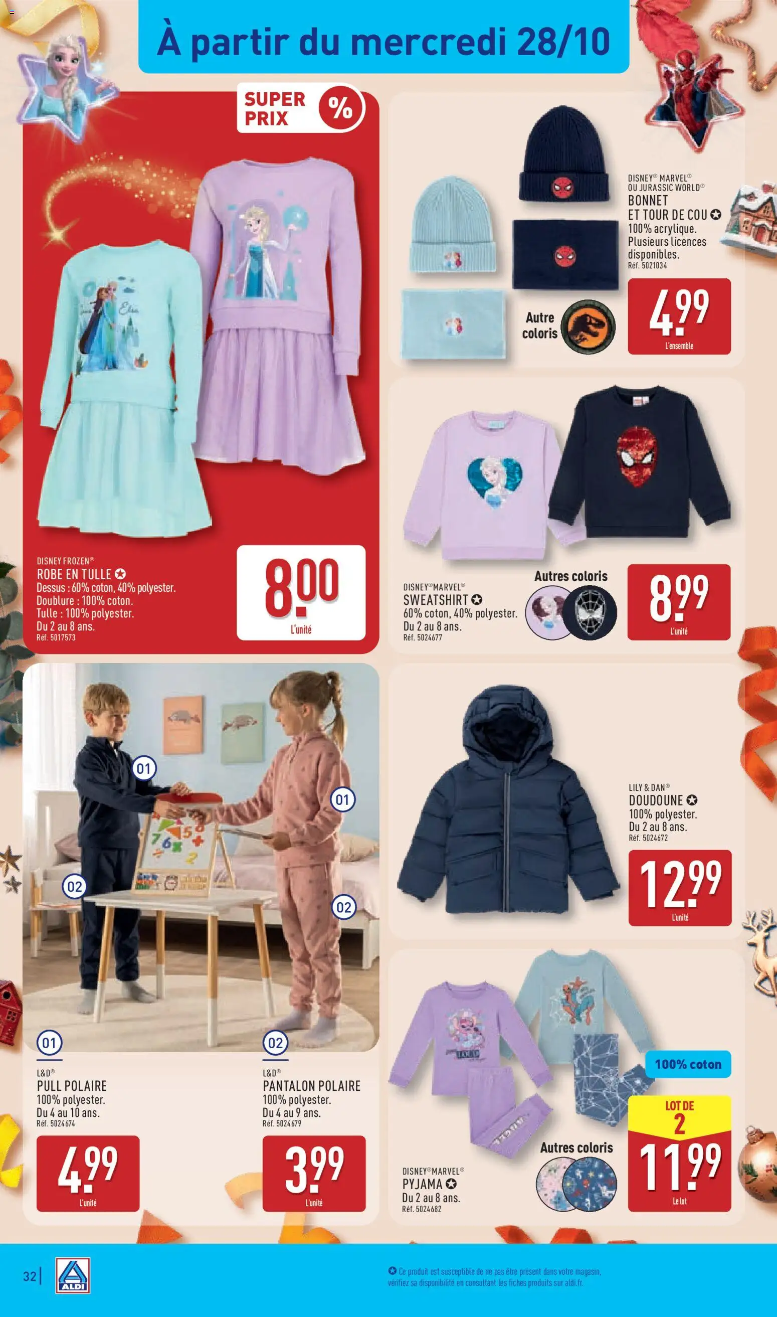 Prévisualisation de Aldi catalogue du magasin Aldi formulaire valide 27/10/2026