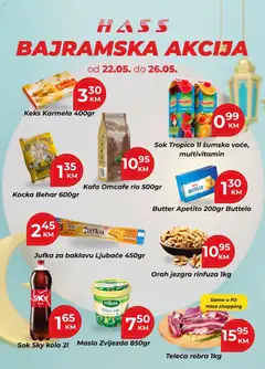 Pregled letka Hass bajramska akcija trgovine Hass vrijedi od 22.05.2026