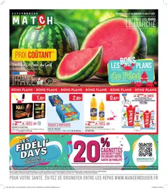 Prévisualisation de Match Supermarché C'est tous les jours le marché du magasin Match Supermarché formulaire valide 07/07/2026